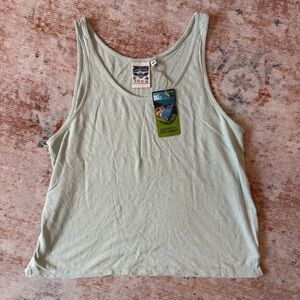 Jungmaven Cropped Tank Seafoam Green